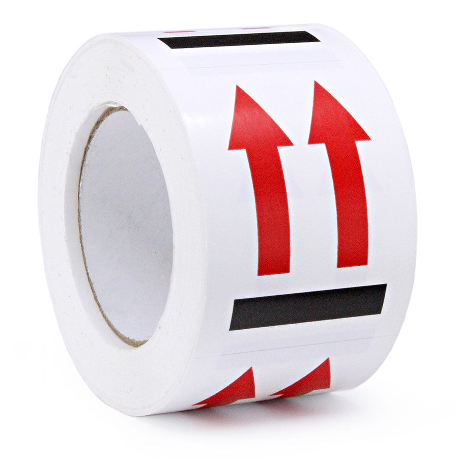 Arrow 3 x 4 Labels (This Side Up) - 500 per Roll